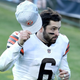 Browns QB Baker Mayfield showed up and showed out in yesterday’s win over the Titans.